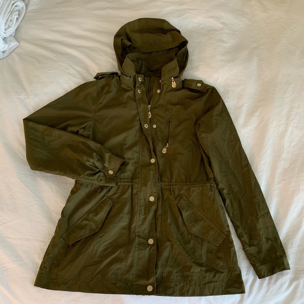 Military Look Rain Jacket